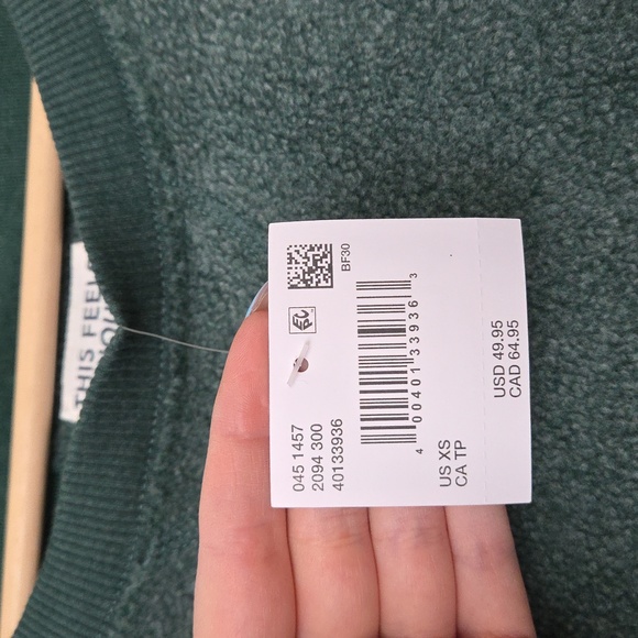 NWT American Eagle Outfitters Green Seriously Huggable Lounge Set - Picture 6 of 12